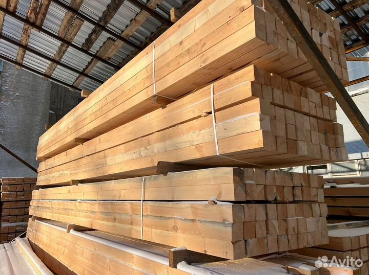 Доска обрезная 50х100х6000мм с доставкой