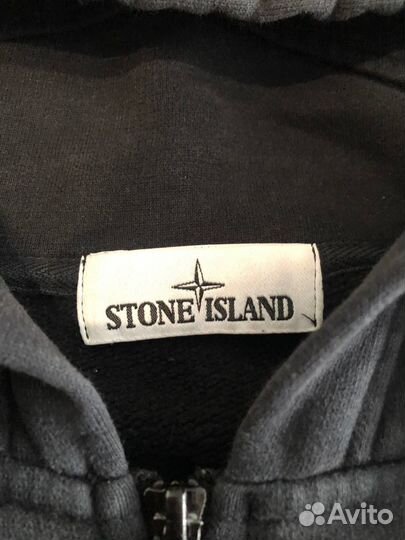 Зип худи stone island