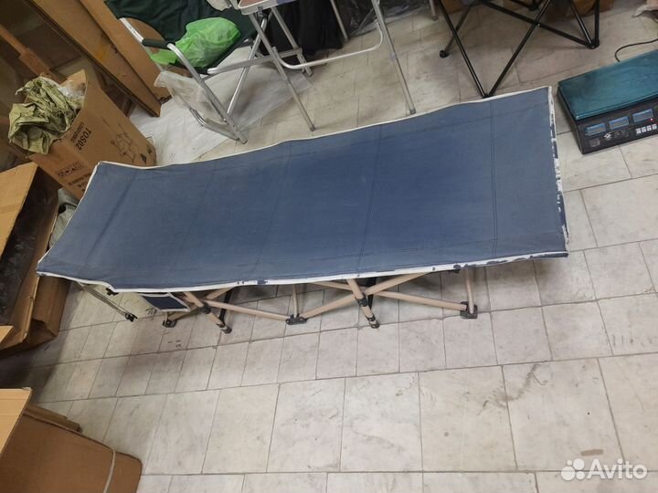 Раскладушка туристическая бу 190см