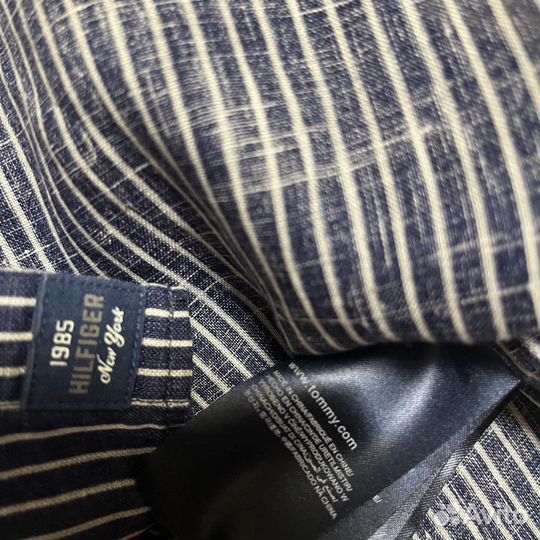 Tommy hilfiger рубашка из льна (льняная) lacoste