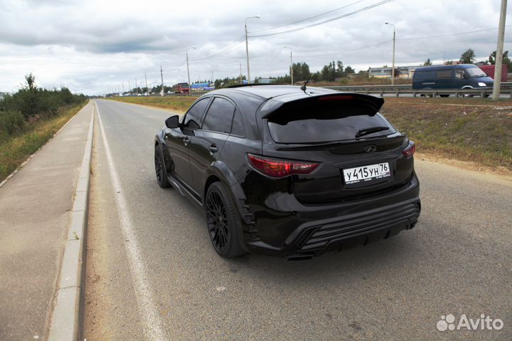 Спойлер Infiniti fx/qx70 (верхний)