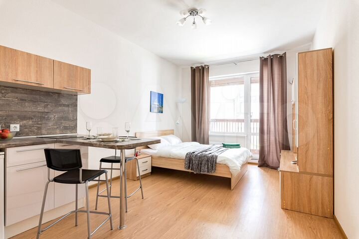 Квартира-студия, 30 м², 2/20 эт.