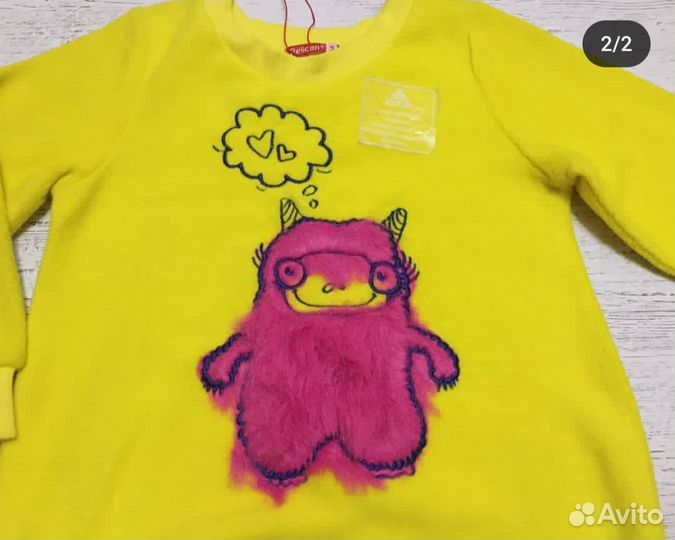 Флисовая кофта Pelican 2 года