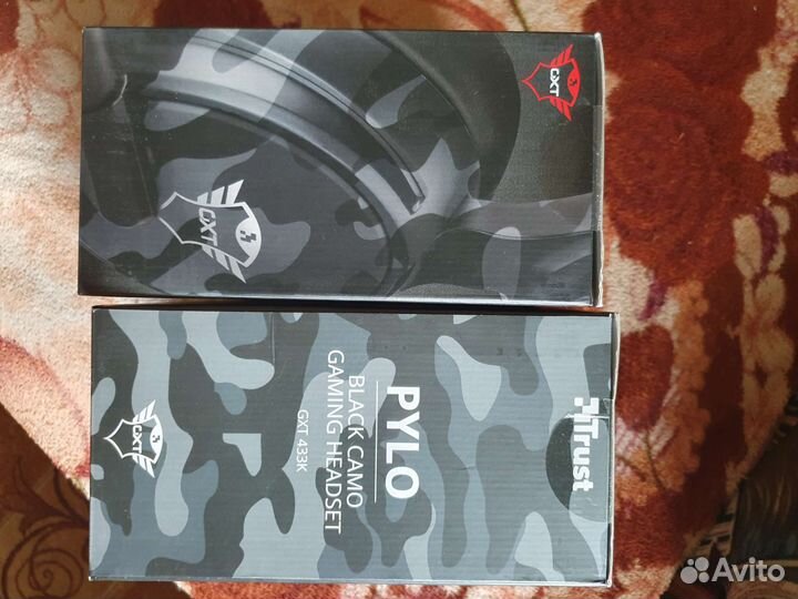 Компьютерная гарнитура Trust GXT 433K pylo Camo