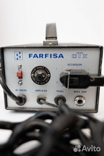 Farfisa Transivox аккордеон синтезатор Италия