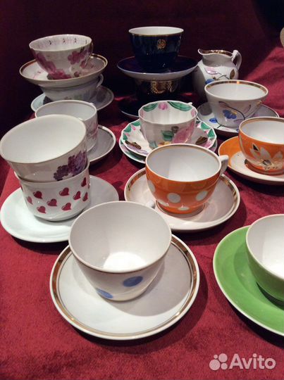 Чайная пара Дулево, Вербилки, лфз, Богданович, юфз