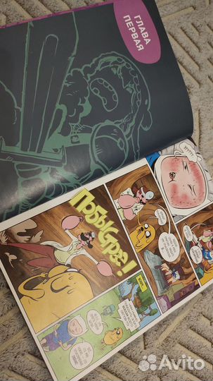 Время приключений комикс