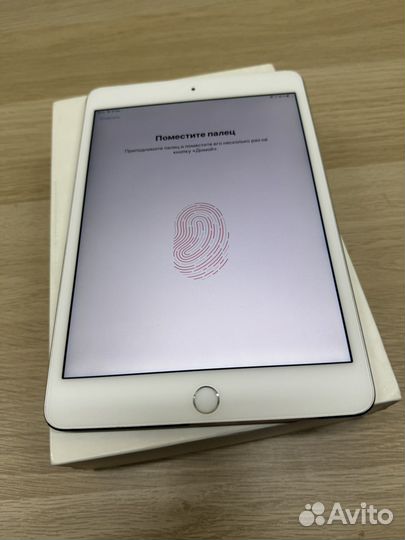 iPad Mini 4 128Gb LTE RU/A Акб92 Оригинал Коробка