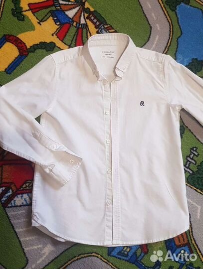 Школьные вещи (рубашки, водолазки) 134 р-р