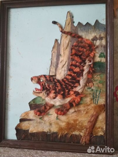 Картина Тигр.кндр.80-е