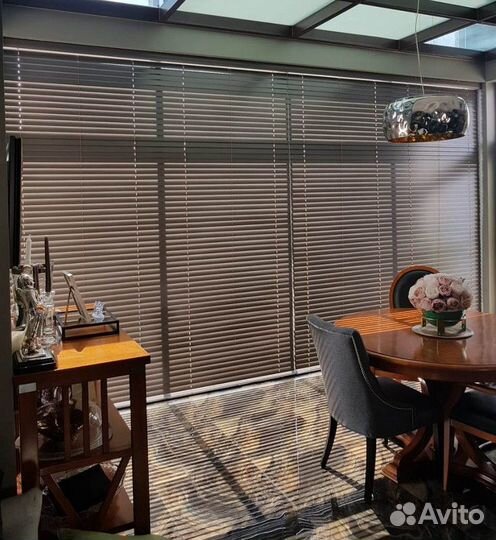 Жалюзи деревянные