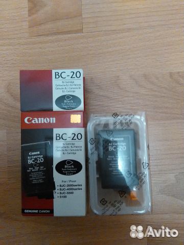Картридж Canon BC-20