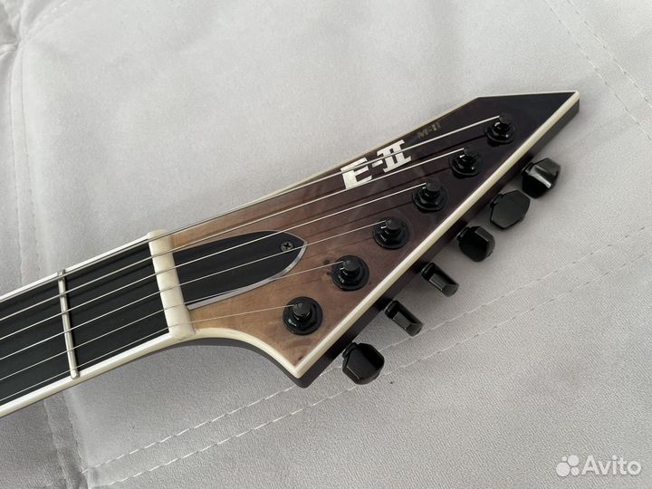 Электрогитара ESP E-II M-II NT Black Natural Fade