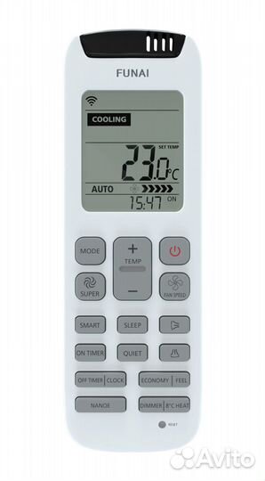 Сплит-система funai raci-SM25HP.D03, белый