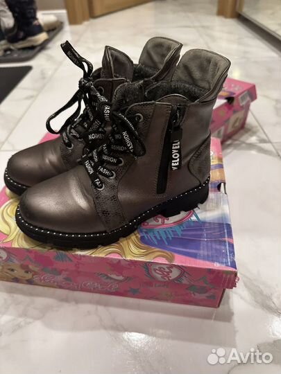 Ботинки демисезонные для девочки31