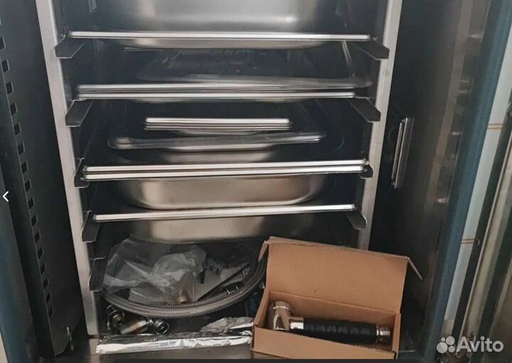 Пароконвектомат atesy рубикон апк-6-1/1