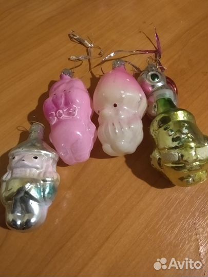 Елочные игрушки СССР