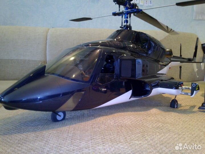 Вертолет AirWolf, двс, 600й класс