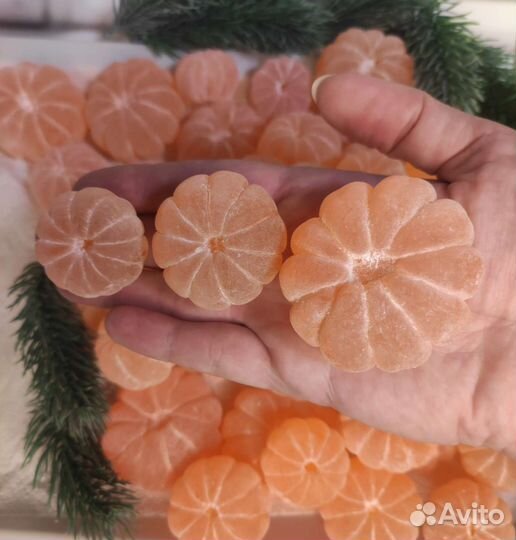 Мандарины из мыла ручной работы розница и опт