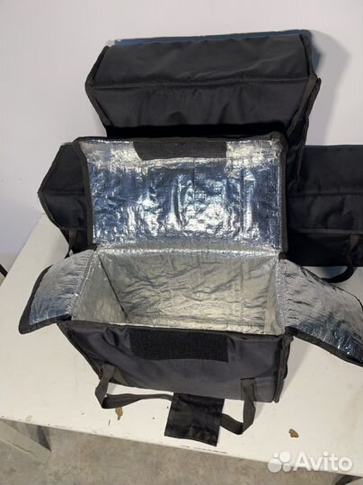 Термосумка Luxstahl для обедов 450х200х300 мм