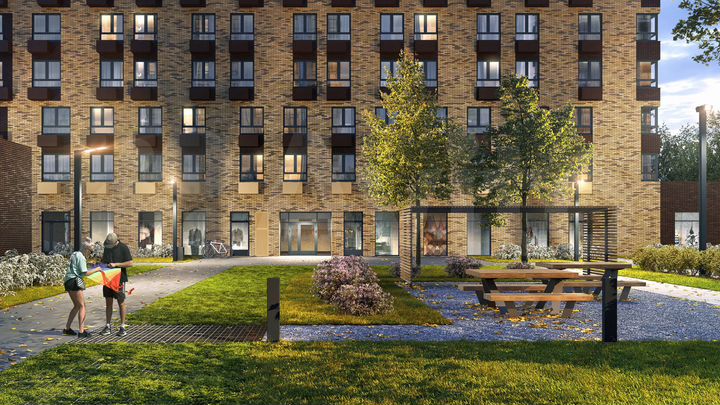 Квартира-студия, 23,6 м², 3/33 эт.