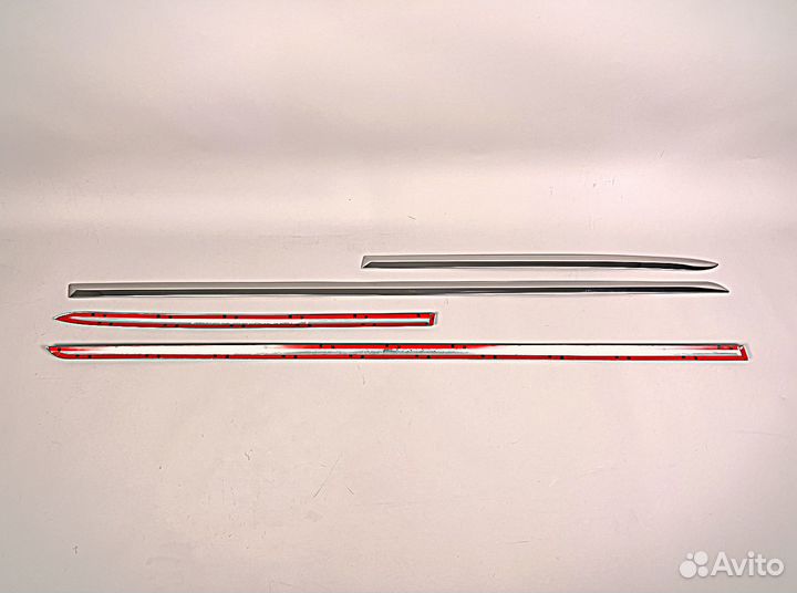 Молдинги дверей Camry 50 / 55 12-17г Хром