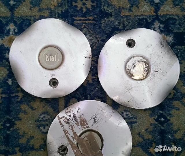 Колпаки (3 шт.) литых дисков dial Aventura