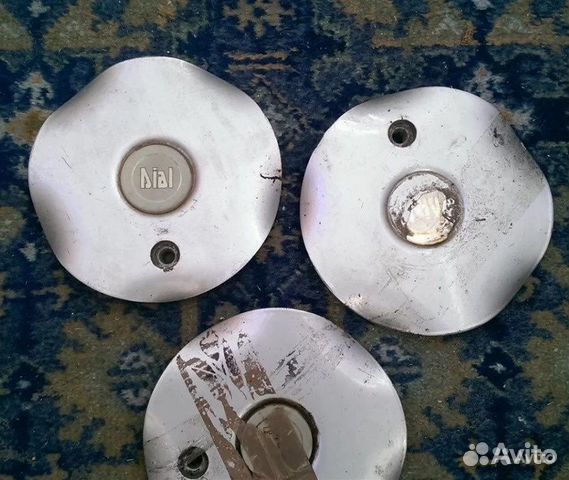 Колпаки (3 шт.) литых дисков dial Aventura