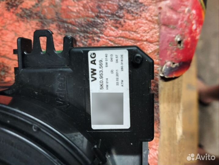 Подрулевой шлейф шкода октавия а 5