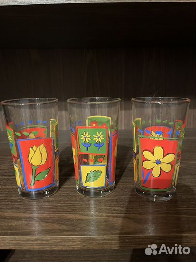 Стаканы стеклянные СССР