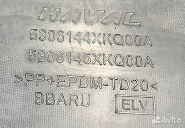 Накладка торпедо Haval F7x