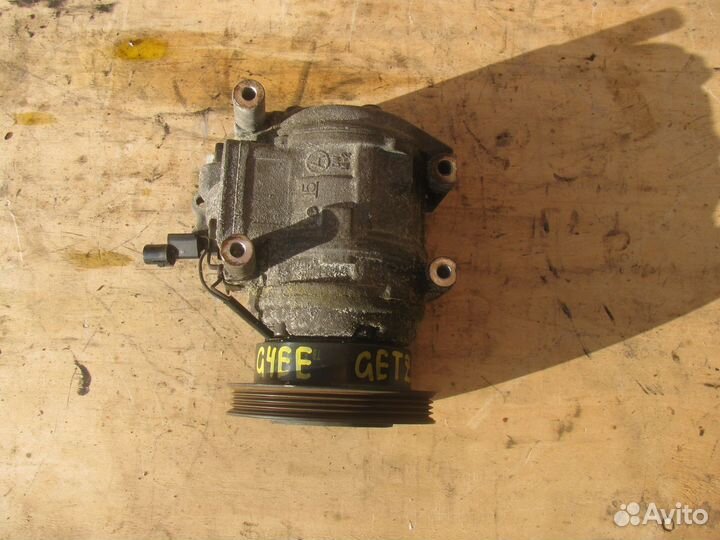 Компрессор кондиционера Hyundai Getz G4EE