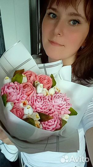 Зефирный букет к празднику