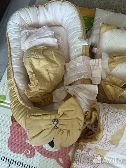 Бортики в детскую кроватку