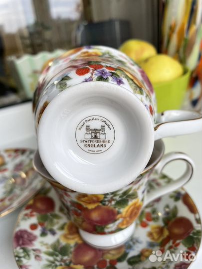 Чашка с блюдцем 2 пары