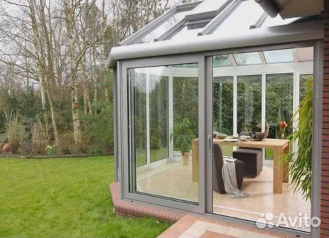 Безрамное остекление террас