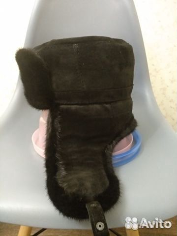Норковый берет, норковая ушанка