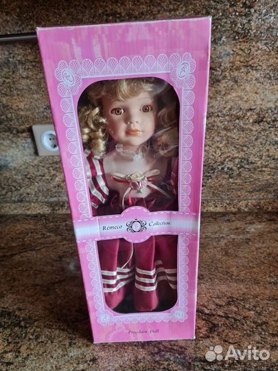 Кукла фарфоровая ремеко