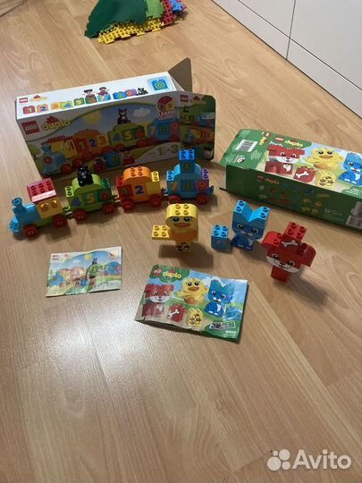 Lego duplo паровозик оригинал