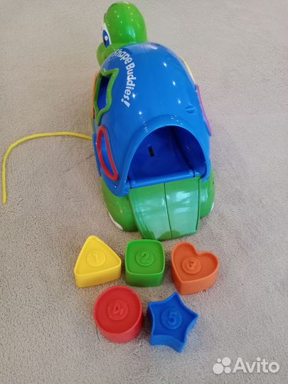Сортер Черепаха (звук, свет, каталка)