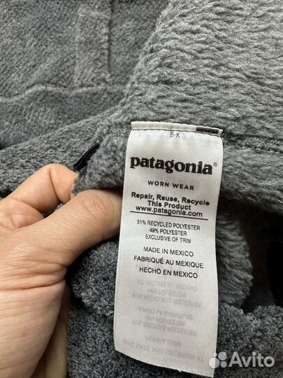 Patagonia XS Оригинал Женская Флисовая Кофта