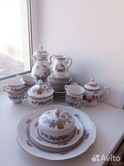 Чайный сервиз Volkstedt Pastorale 60-е