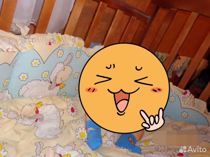 Комплект постельного белья в детскую кроватку