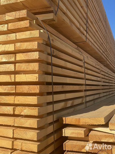 Доска обрезная, дисковый распил