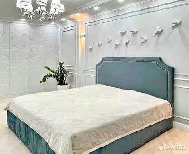 Кровать мягкая с подъемным механизмом