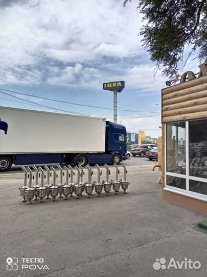 Самовар на дровах 7 литров Тула