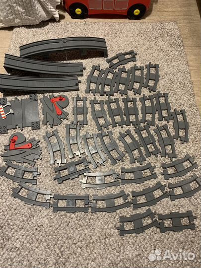 Lego железная дорога без паровозов