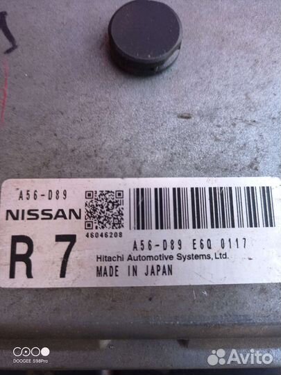 Блок управления эбу Nissan