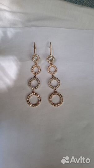 Золотые серьги