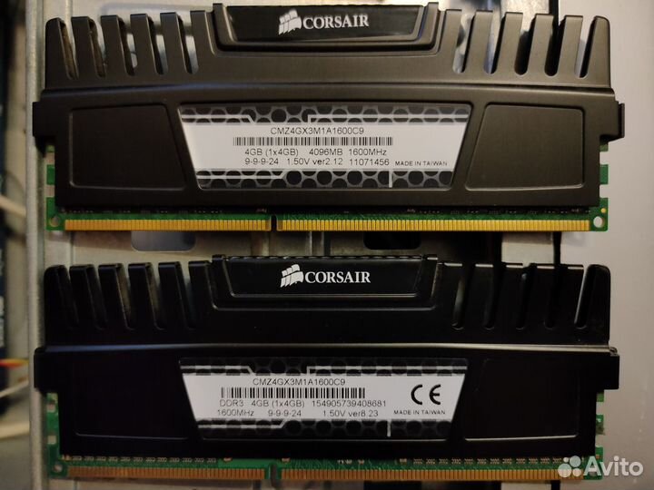 Системник Phenom X4 955+8Gb+500Gb+Asus RX570 4Gb